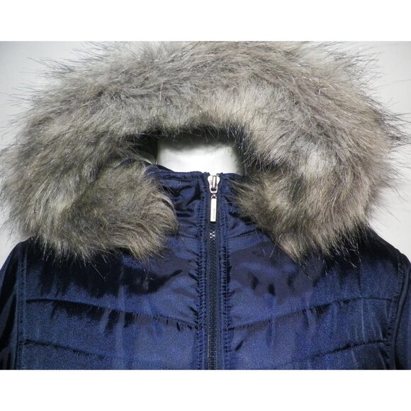 Men's L Reebok NFL New England Patriots Winter Jacket Hood - Picture 3 of 13